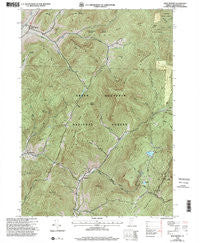 West Rupert Vermont Historical topographic map, 1:24000 scale, 7.5 X 7.5 Minute, Year 1995