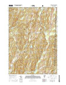 West Pawlet Vermont Current topographic map, 1:24000 scale, 7.5 X 7.5 Minute, Year 2015