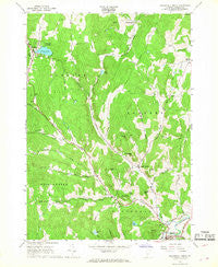 Woodstock North Vermont Historical topographic map, 1:24000 scale, 7.5 X 7.5 Minute, Year 1966
