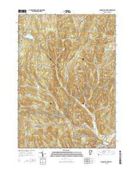 Woodstock North Vermont Current topographic map, 1:24000 scale, 7.5 X 7.5 Minute, Year 2015
