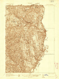 Woodsville Vermont Historical topographic map, 1:48000 scale, 15 X 15 Minute, Year 1935