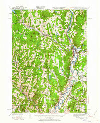 Woodsville Vermont Historical topographic map, 1:62500 scale, 15 X 15 Minute, Year 1935