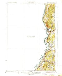 Woodsville Vermont Historical topographic map, 1:62500 scale, 15 X 15 Minute, Year 1935