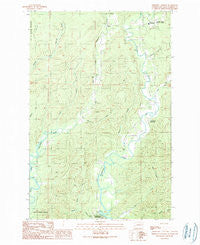 Aberdeen Gardens Washington Historical topographic map, 1:24000 scale, 7.5 X 7.5 Minute, Year 1990