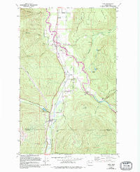 Acme Washington Historical topographic map, 1:24000 scale, 7.5 X 7.5 Minute, Year 1980