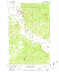 Addy Washington Historical topographic map, 1:24000 scale, 7.5 X 7.5 Minute, Year 1965