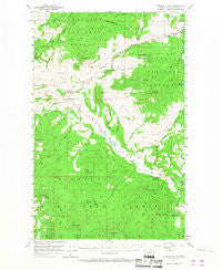 Aeneas Valley Washington Historical topographic map, 1:62500 scale, 15 X 15 Minute, Year 1957