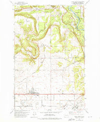 Airway Heights Washington Historical topographic map, 1:24000 scale, 7.5 X 7.5 Minute, Year 1973