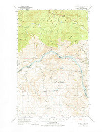 Alameda Flat Washington Historical topographic map, 1:62500 scale, 15 X 15 Minute, Year 1950