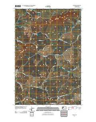 Albion Washington Historical topographic map, 1:24000 scale, 7.5 X 7.5 Minute, Year 2011