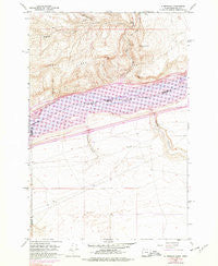 Alderdale Washington Historical topographic map, 1:24000 scale, 7.5 X 7.5 Minute, Year 1962