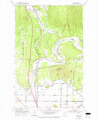 Alger Washington Historical topographic map, 1:24000 scale, 7.5 X 7.5 Minute, Year 1952