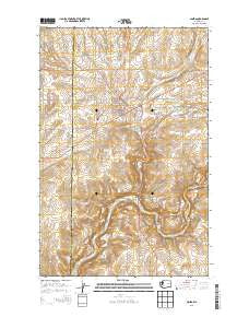 Almira Washington Current topographic map, 1:24000 scale, 7.5 X 7.5 Minute, Year 2013
