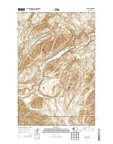 Amber Washington Current topographic map, 1:24000 scale, 7.5 X 7.5 Minute, Year 2014