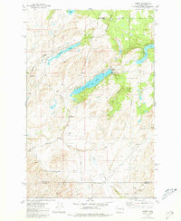 Amber Washington Historical topographic map, 1:24000 scale, 7.5 X 7.5 Minute, Year 1981