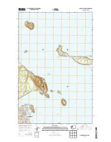 Anacortes North Washington Current topographic map, 1:24000 scale, 7.5 X 7.5 Minute, Year 2014