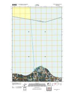 Angeles Point Washington Historical topographic map, 1:24000 scale, 7.5 X 7.5 Minute, Year 2011