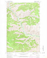 Ardenvoir Washington Historical topographic map, 1:24000 scale, 7.5 X 7.5 Minute, Year 1968