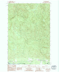 Ashford Washington Historical topographic map, 1:24000 scale, 7.5 X 7.5 Minute, Year 1987