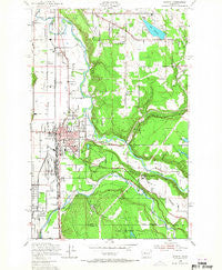 Auburn Washington Historical topographic map, 1:24000 scale, 7.5 X 7.5 Minute, Year 1949