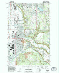 Auburn Washington Historical topographic map, 1:24000 scale, 7.5 X 7.5 Minute, Year 1949