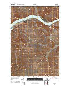 Ayer Washington Historical topographic map, 1:24000 scale, 7.5 X 7.5 Minute, Year 2011