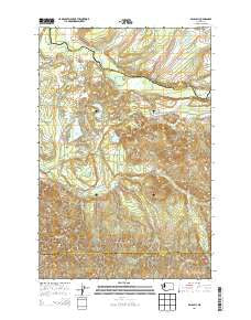 Bald Hill Washington Current topographic map, 1:24000 scale, 7.5 X 7.5 Minute, Year 2013