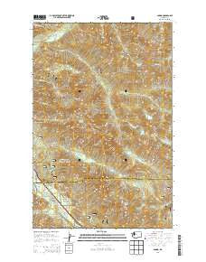Baring Washington Current topographic map, 1:24000 scale, 7.5 X 7.5 Minute, Year 2014