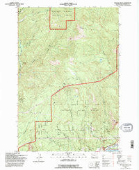 Beacon Rock Washington Historical topographic map, 1:24000 scale, 7.5 X 7.5 Minute, Year 1994