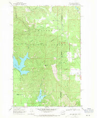 Bead Lake Washington Historical topographic map, 1:24000 scale, 7.5 X 7.5 Minute, Year 1968