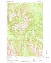 Bedal Washington Historical topographic map, 1:24000 scale, 7.5 X 7.5 Minute, Year 1966