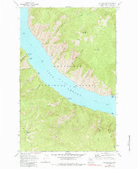 Big Goat Mtn Washington Historical topographic map, 1:24000 scale, 7.5 X 7.5 Minute, Year 1968