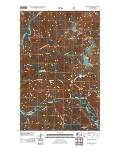 Big Devil Peak Washington Historical topographic map, 1:24000 scale, 7.5 X 7.5 Minute, Year 2011