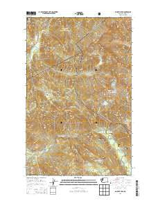 Big Devil Peak Washington Current topographic map, 1:24000 scale, 7.5 X 7.5 Minute, Year 2014
