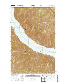 Big Goat Mountain Washington Current topographic map, 1:24000 scale, 7.5 X 7.5 Minute, Year 2014
