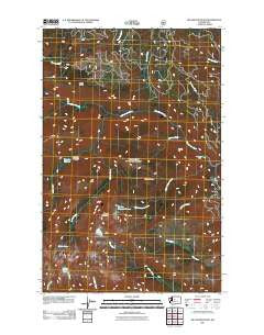 Big Jim Mountain Washington Historical topographic map, 1:24000 scale, 7.5 X 7.5 Minute, Year 2011