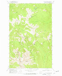 Billy Goat Mtn Washington Historical topographic map, 1:24000 scale, 7.5 X 7.5 Minute, Year 1969