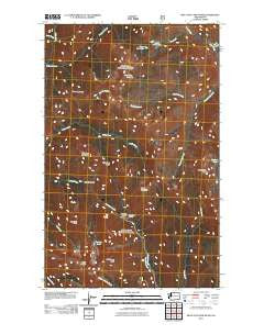 Billy Goat Mountain Washington Historical topographic map, 1:24000 scale, 7.5 X 7.5 Minute, Year 2011