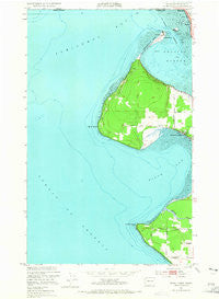 Birch Point Washington Historical topographic map, 1:24000 scale, 7.5 X 7.5 Minute, Year 1952