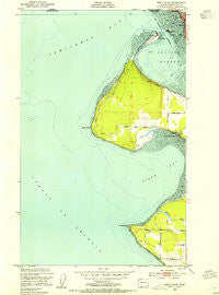 Birch Point Washington Historical topographic map, 1:24000 scale, 7.5 X 7.5 Minute, Year 1952