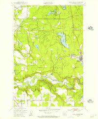 Black Diamond Washington Historical topographic map, 1:24000 scale, 7.5 X 7.5 Minute, Year 1949
