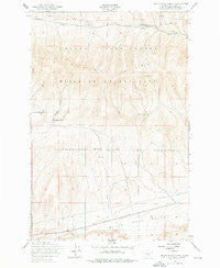 Black Rock Spring Washington Historical topographic map, 1:24000 scale, 7.5 X 7.5 Minute, Year 1953