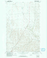 Bluestem Washington Historical topographic map, 1:24000 scale, 7.5 X 7.5 Minute, Year 1969