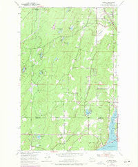 Burley Washington Historical topographic map, 1:24000 scale, 7.5 X 7.5 Minute, Year 1953