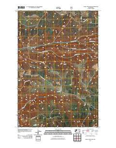 Cahill Mountain Washington Historical topographic map, 1:24000 scale, 7.5 X 7.5 Minute, Year 2011