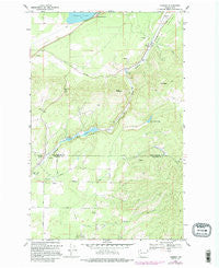 Camden Washington Historical topographic map, 1:24000 scale, 7.5 X 7.5 Minute, Year 1968