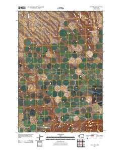 Canoe Ridge Washington Historical topographic map, 1:24000 scale, 7.5 X 7.5 Minute, Year 2011