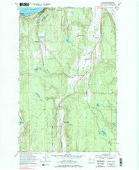 Center Washington Historical topographic map, 1:24000 scale, 7.5 X 7.5 Minute, Year 1953