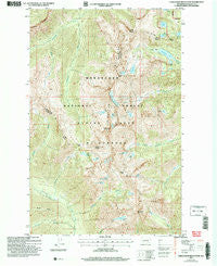 Chiwaukum Mountains Washington Historical topographic map, 1:24000 scale, 7.5 X 7.5 Minute, Year 2004