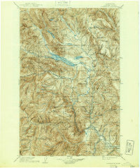Chiwaukum Washington Historical topographic map, 1:125000 scale, 30 X 30 Minute, Year 1904
